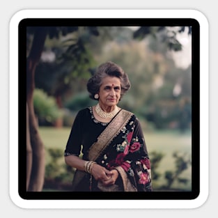 Indira Gandhi Sticker